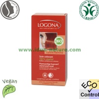 Colorante capilar en polvo 100% vegetal Cobre Intenso LOGONA